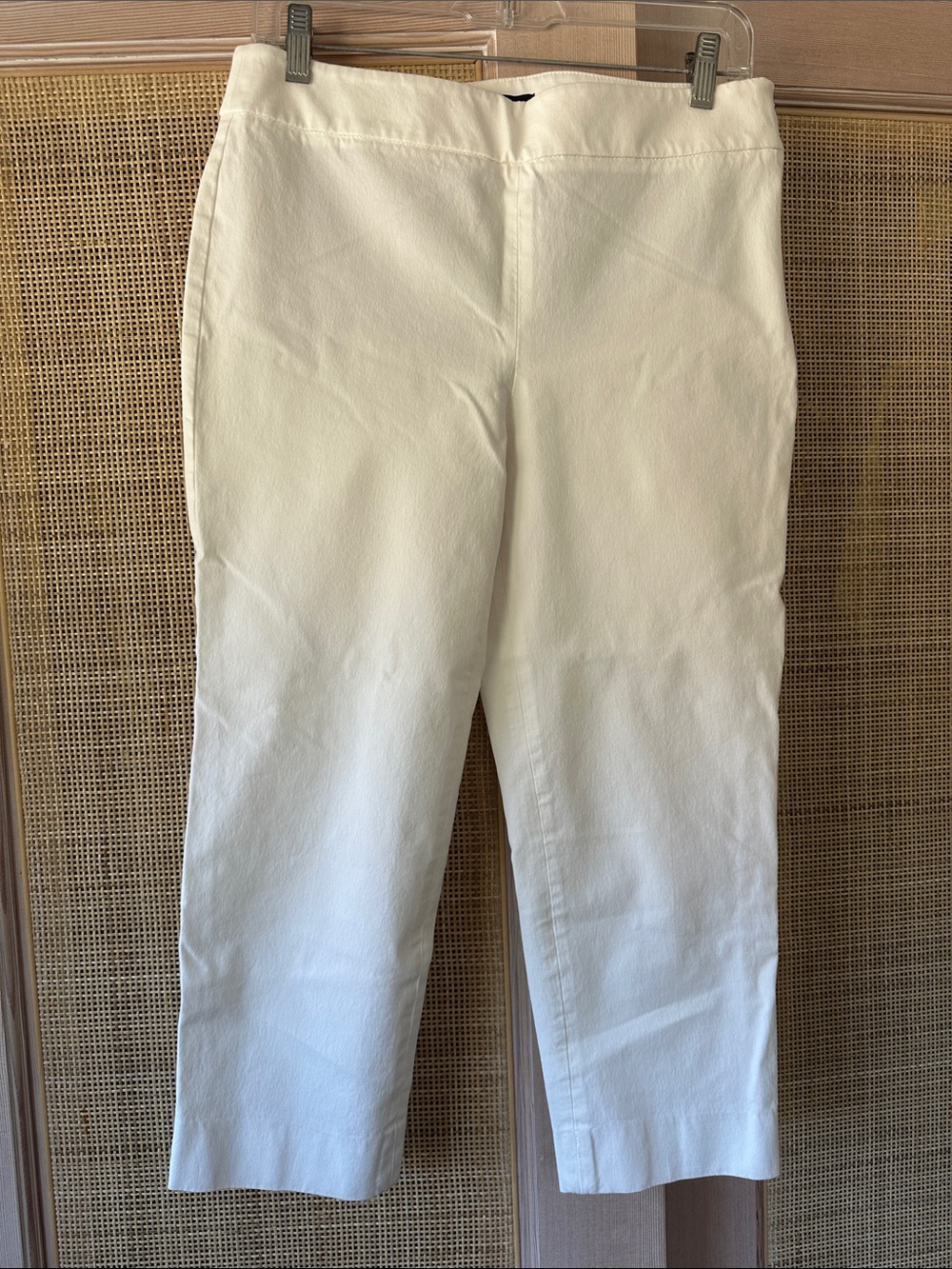 Talbots White Capri Pants